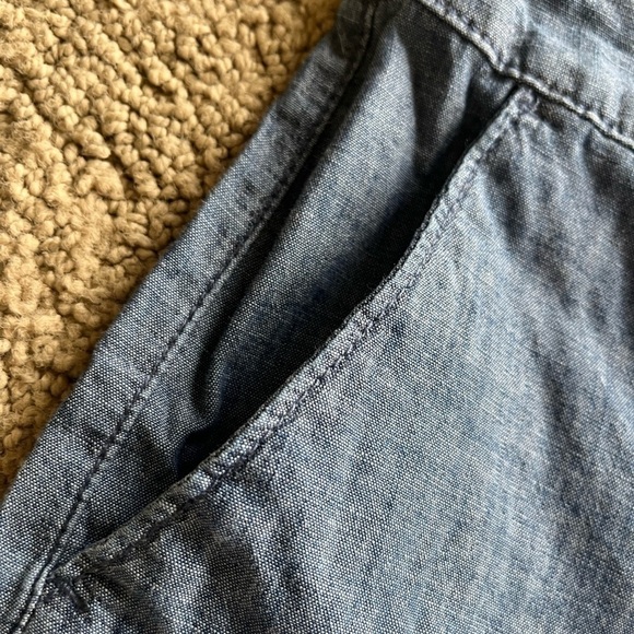 a new day Chambray 3” chino shorts NWT size 10 - Picture 12 of 12